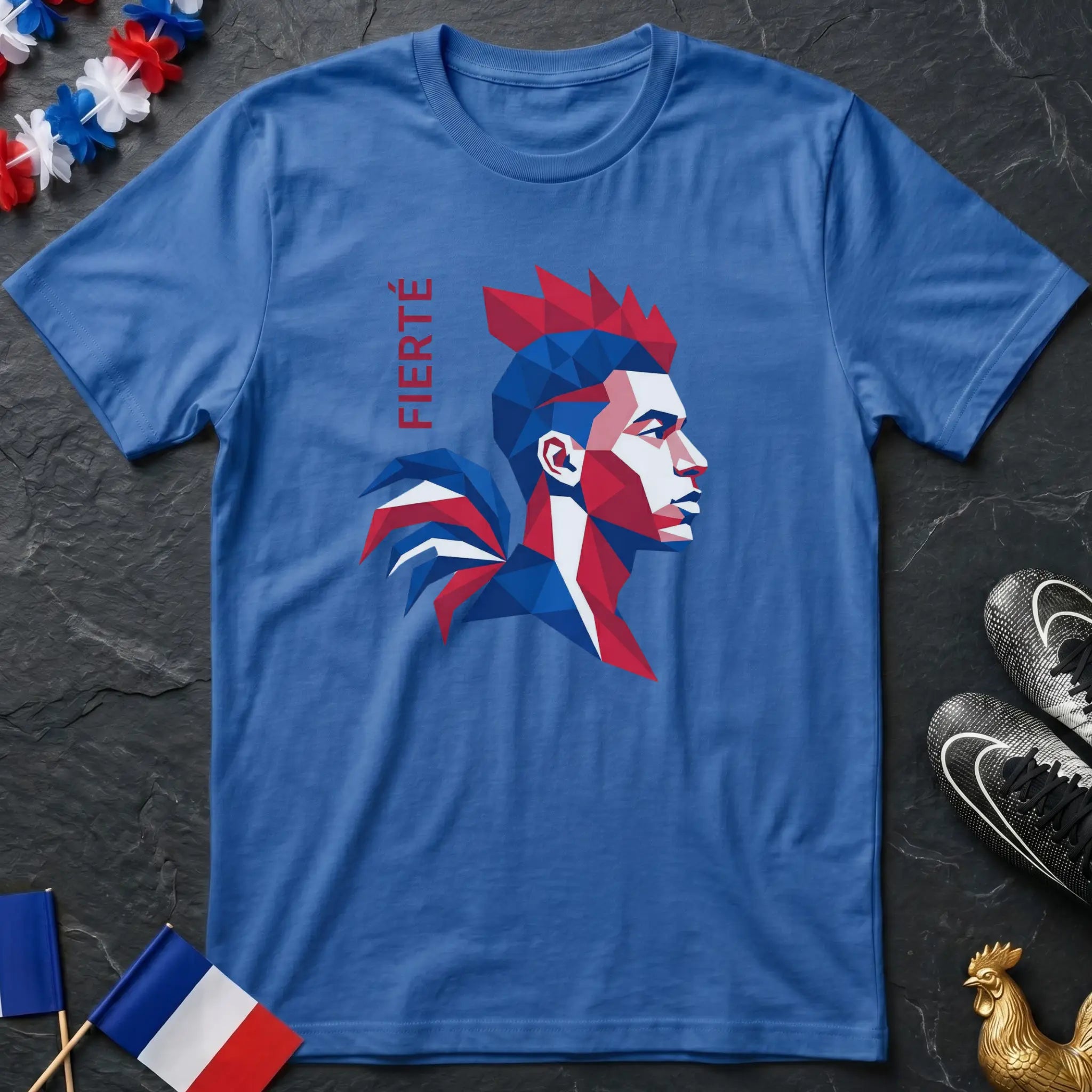 Mbappé en style poulet pop-up Fierte T-Shirt Coupe du Monde