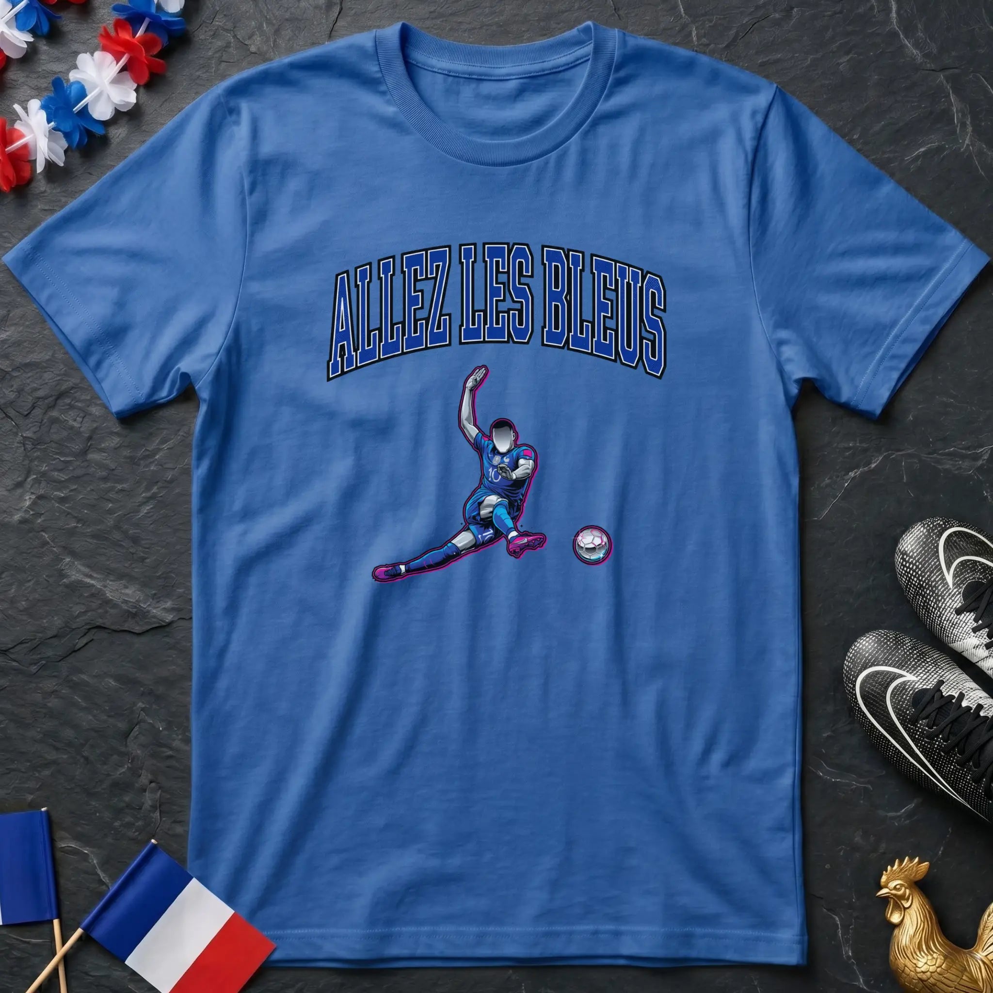 Allez Les Bleus Kylian Mbappé Y2K Style T-Shirt Coupe du Monde