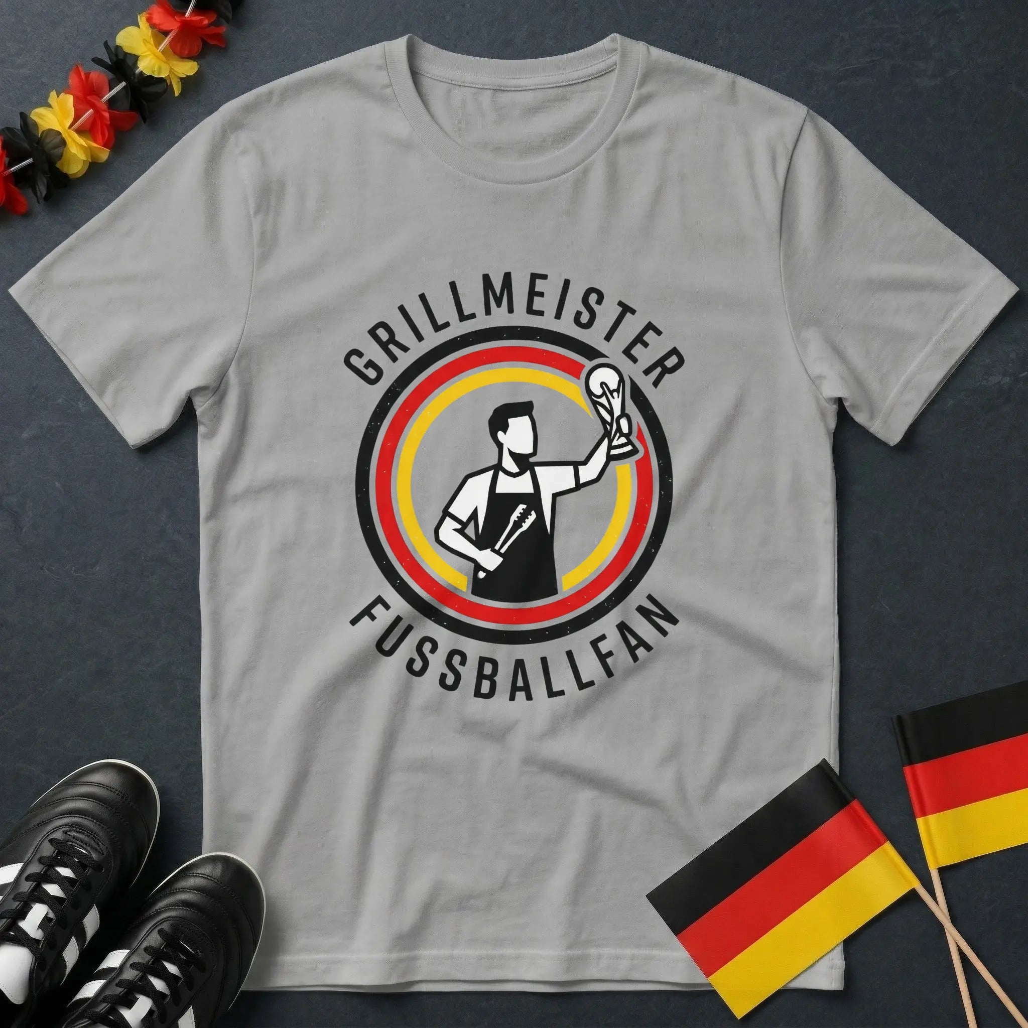 Grillmeister Vintage Emblem Deutschland WM T-Shirt