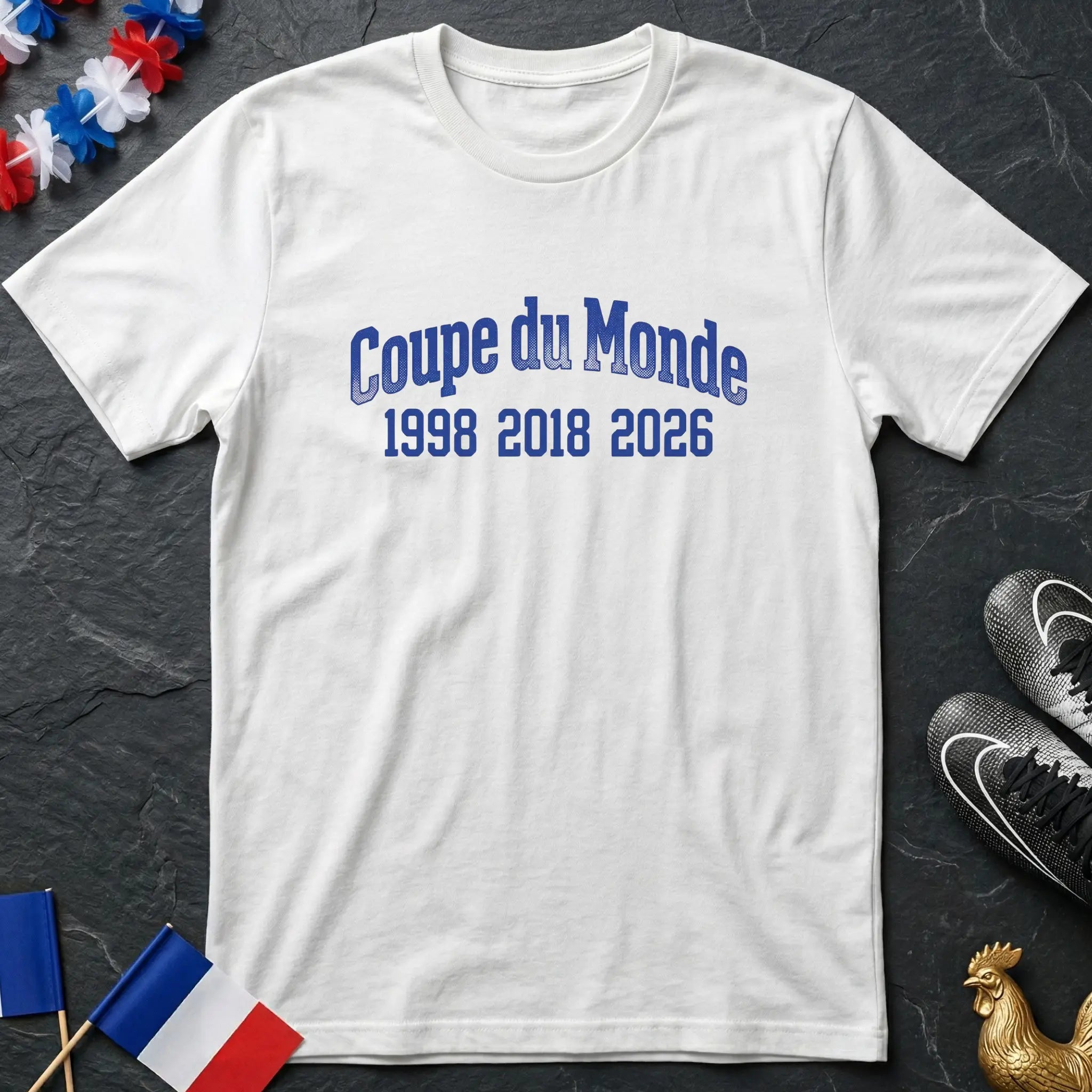 1998 2018 2026 T-Shirt Coupe du Monde