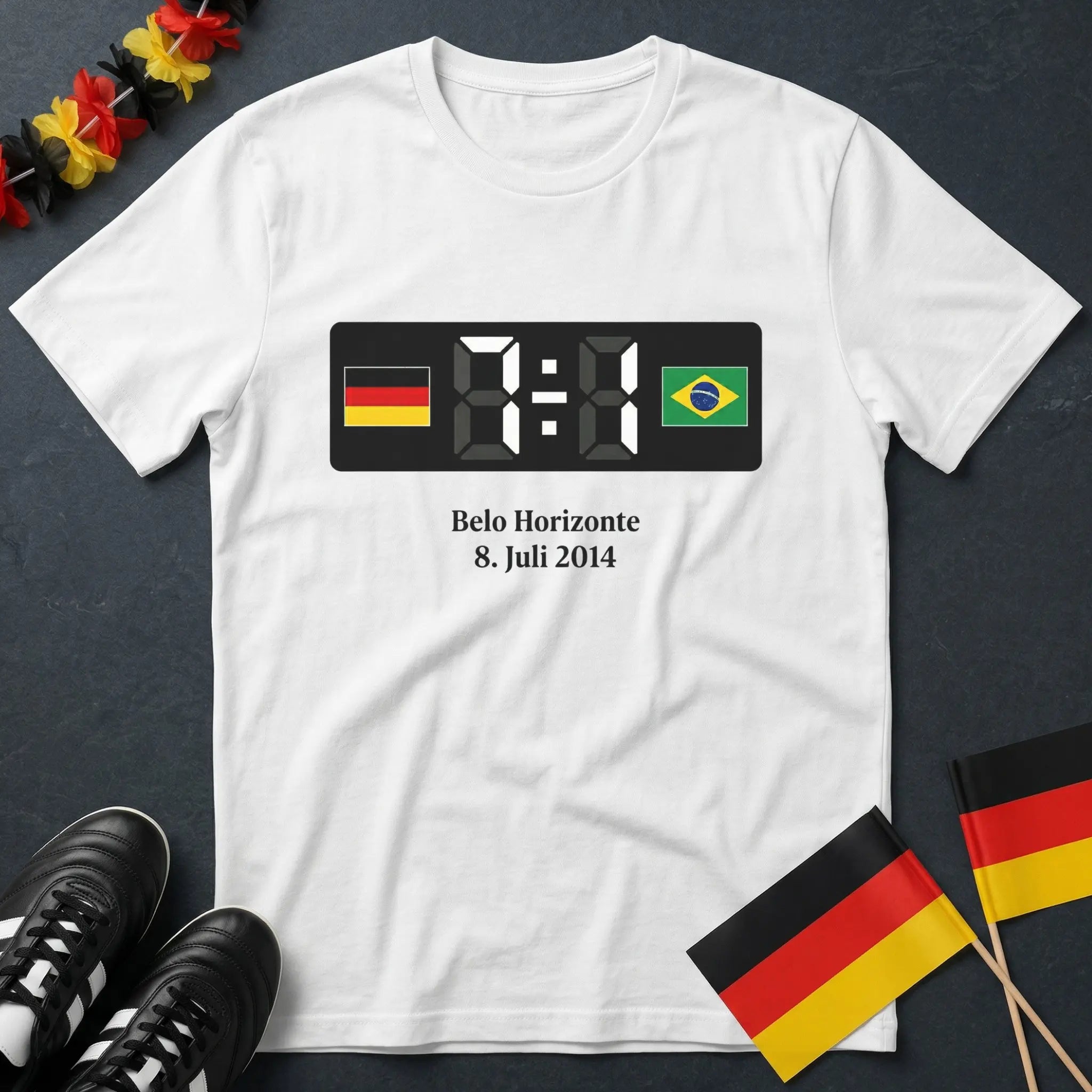 Anzeigetafel Deutschland 7 : 1 Brasilien WM T-Shirt