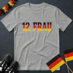 12. Frau Collegiate Serif Deutschland WM T-Shirt