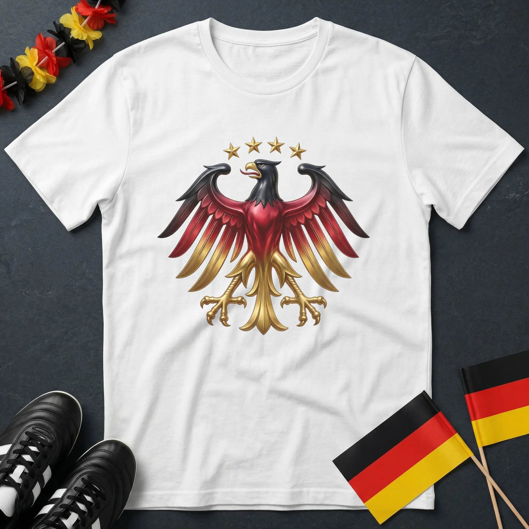 Metalic Deutschland Adler WM T-Shirt