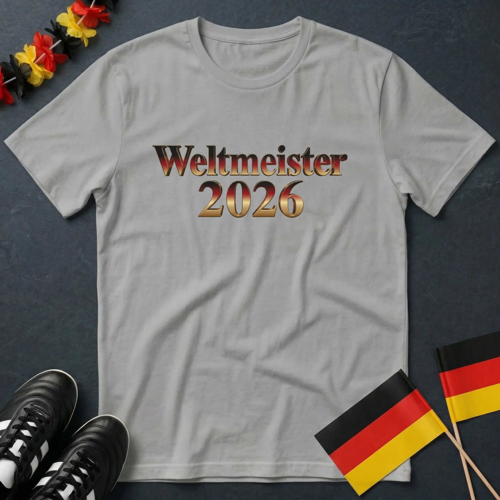 Metalic Weltmeister 2026 WM T-Shirt