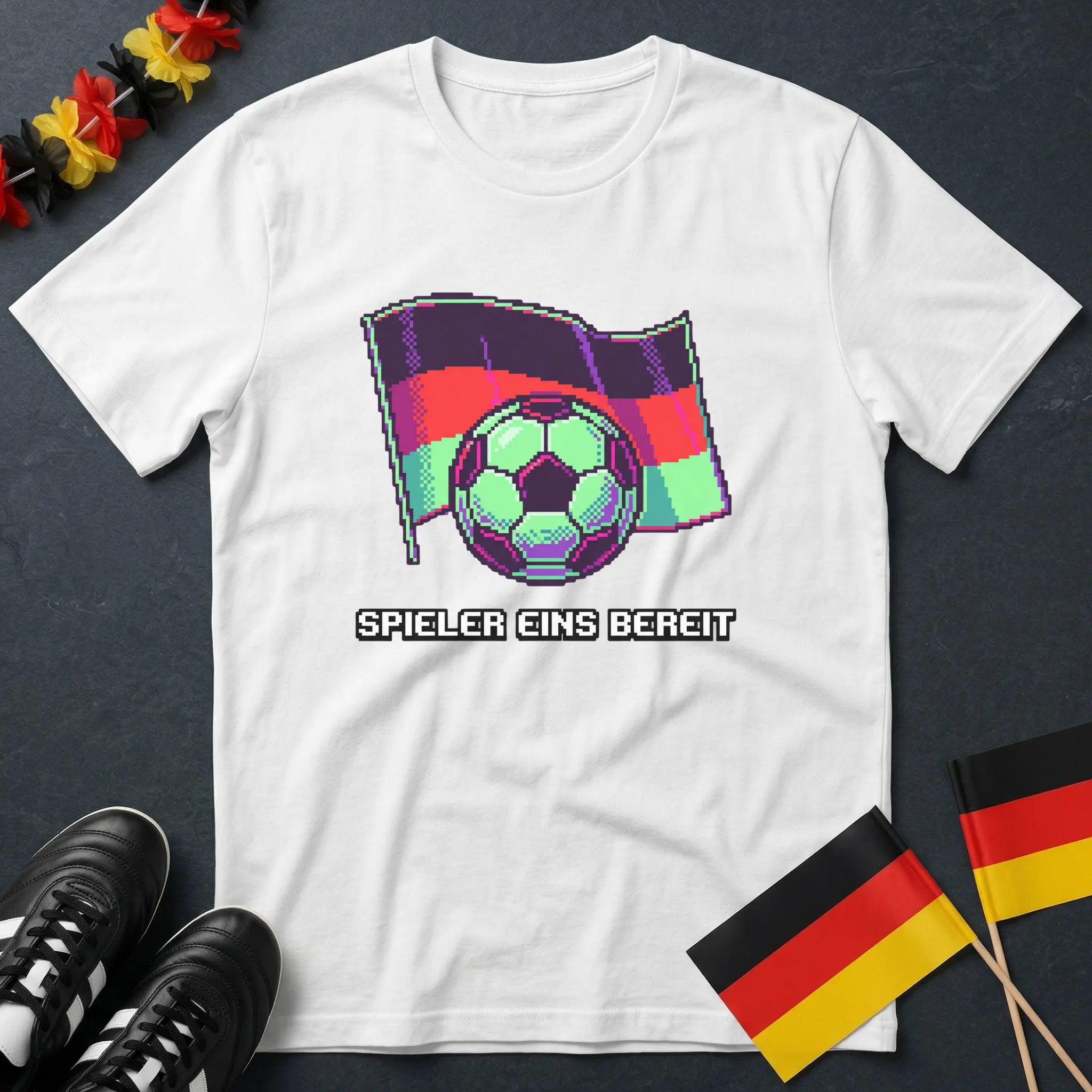 Spieler Eins Bereit Retro Gaming WM T-Shirt
