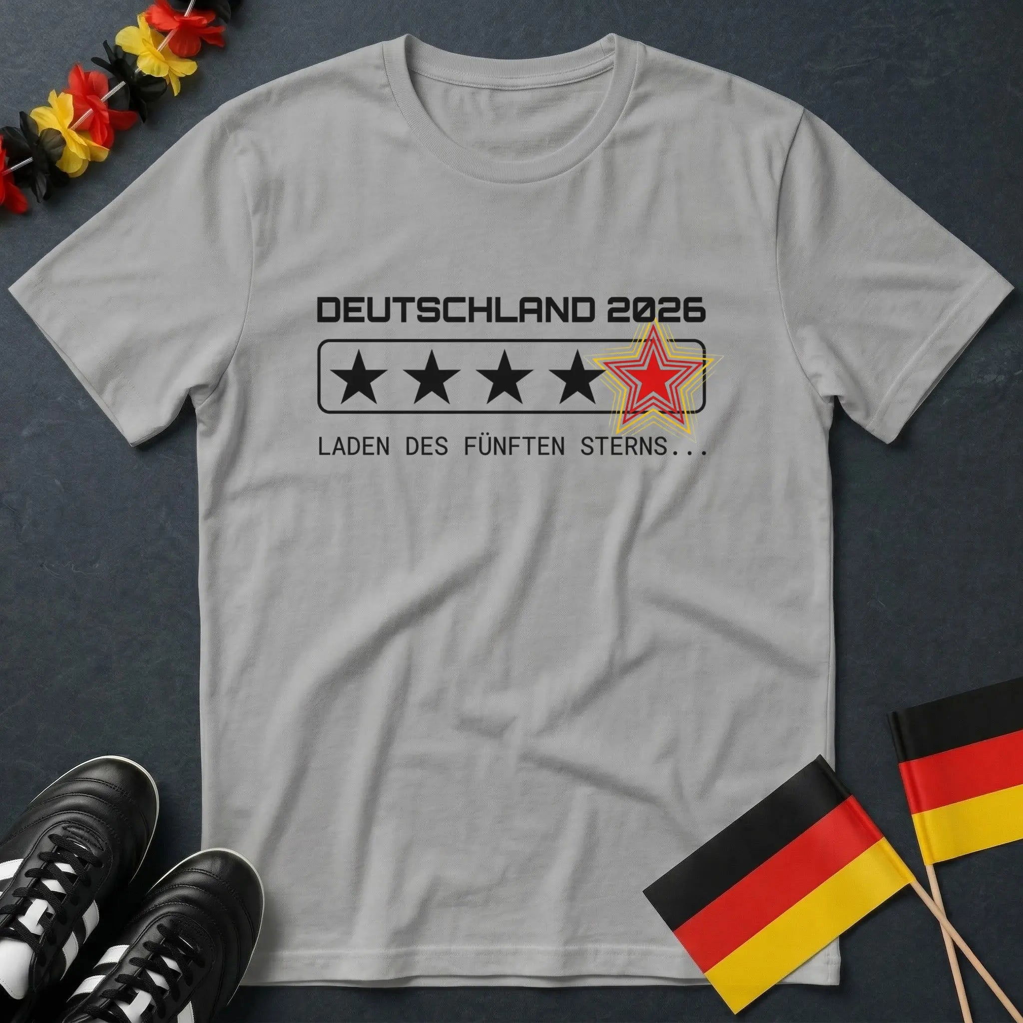 Deutschland 2026 Laden Des Fünften Sterns WM T-Shirt
