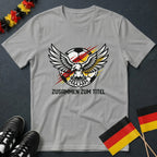 Deutscher Adler Zusammen Zum Titel WM T-Shirt
