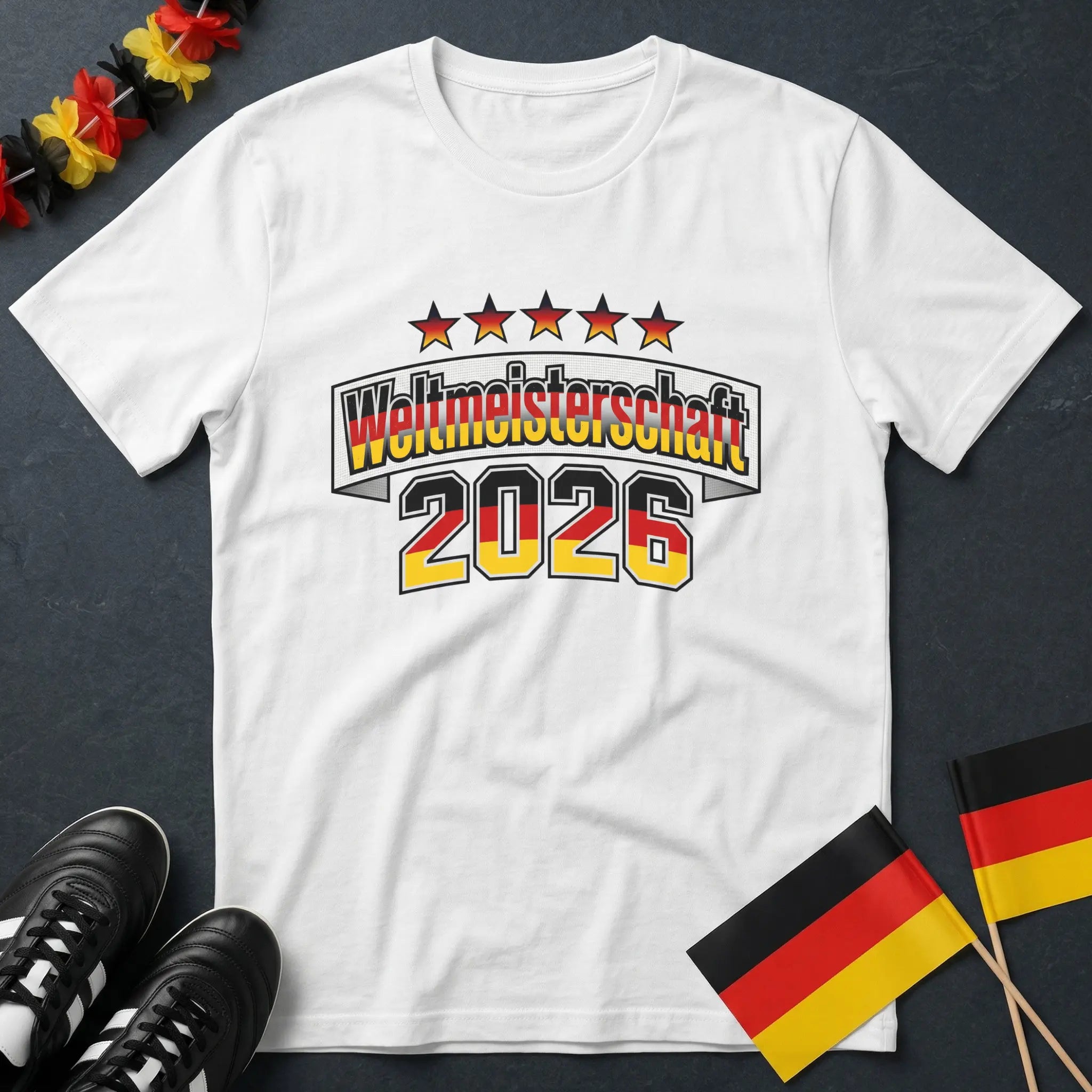 Weltmeisterschaft 2026 Deutschland Banner WM T-Shirt
