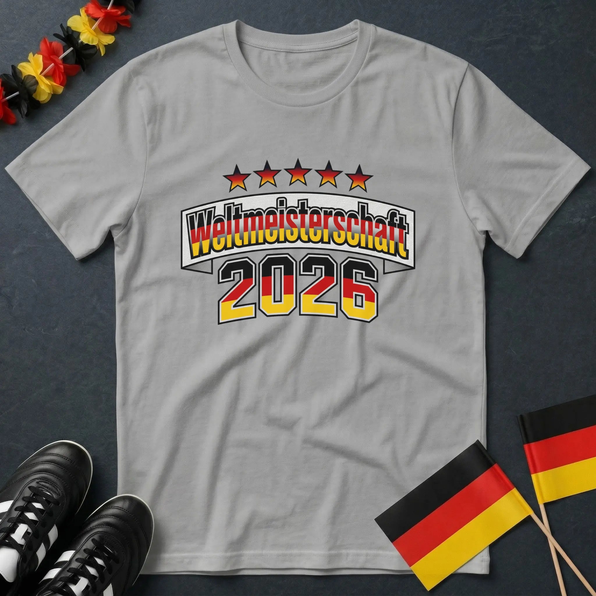 Weltmeisterschaft 2026 Deutschland Banner WM T-Shirt