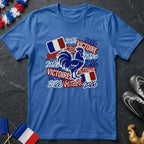 France 2026 Victoire Coq Gaulois Drapeau Sticker Bomb T-Shirt Coupe du Monde