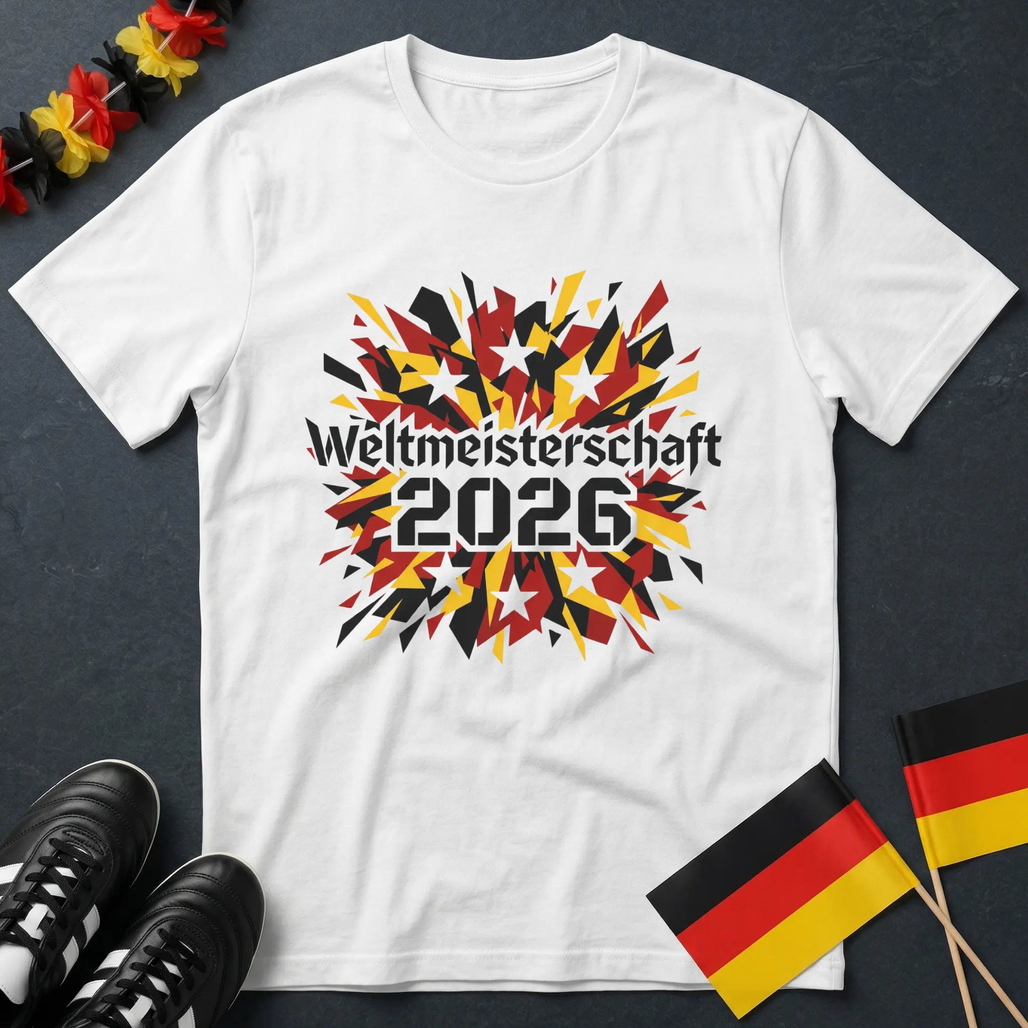 Weltmeisterschaft 2026 Explosion Deutschland WM T-Shirt