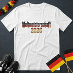Weltmeisterschaft 2026 Metallic-Gothic Deutschland WM T-Shirt