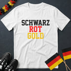 Deutschland Schwarz Rot Gold WM T-Shirt