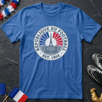 République du Football Tour Eiffel Football EST. 1904 T-Shirt Coupe du Monde