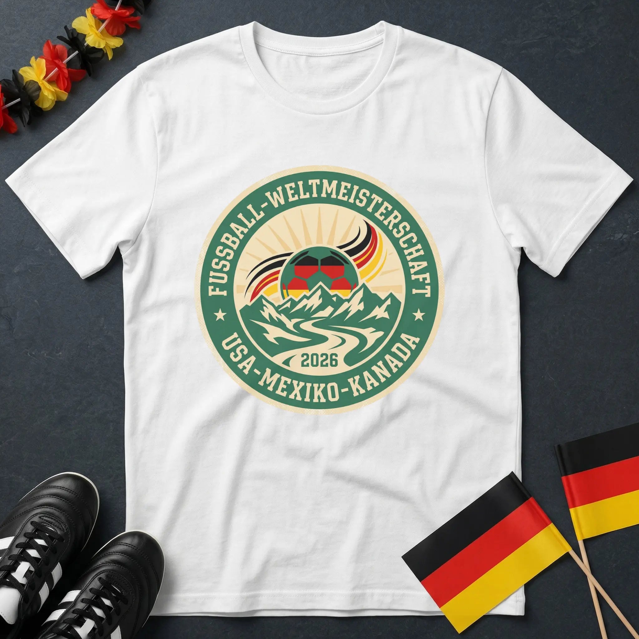 USA Mexiko Kanada Vintage Badge WM T-Shirt