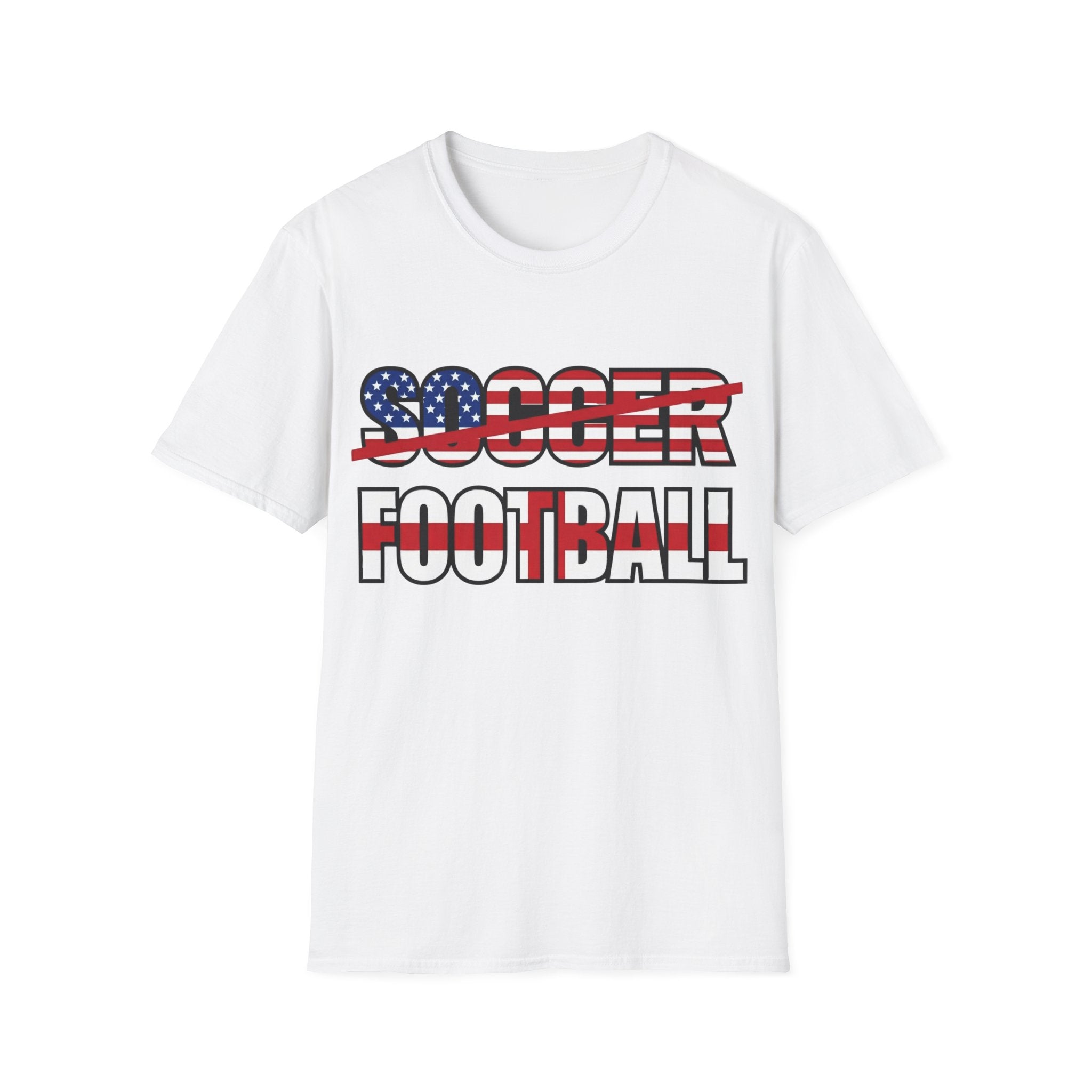 Soccer Crossed Out Football WC T-Shirt