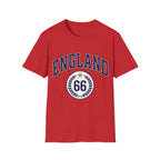 England 1966 Arched Collegiate Football WC T-Shirt