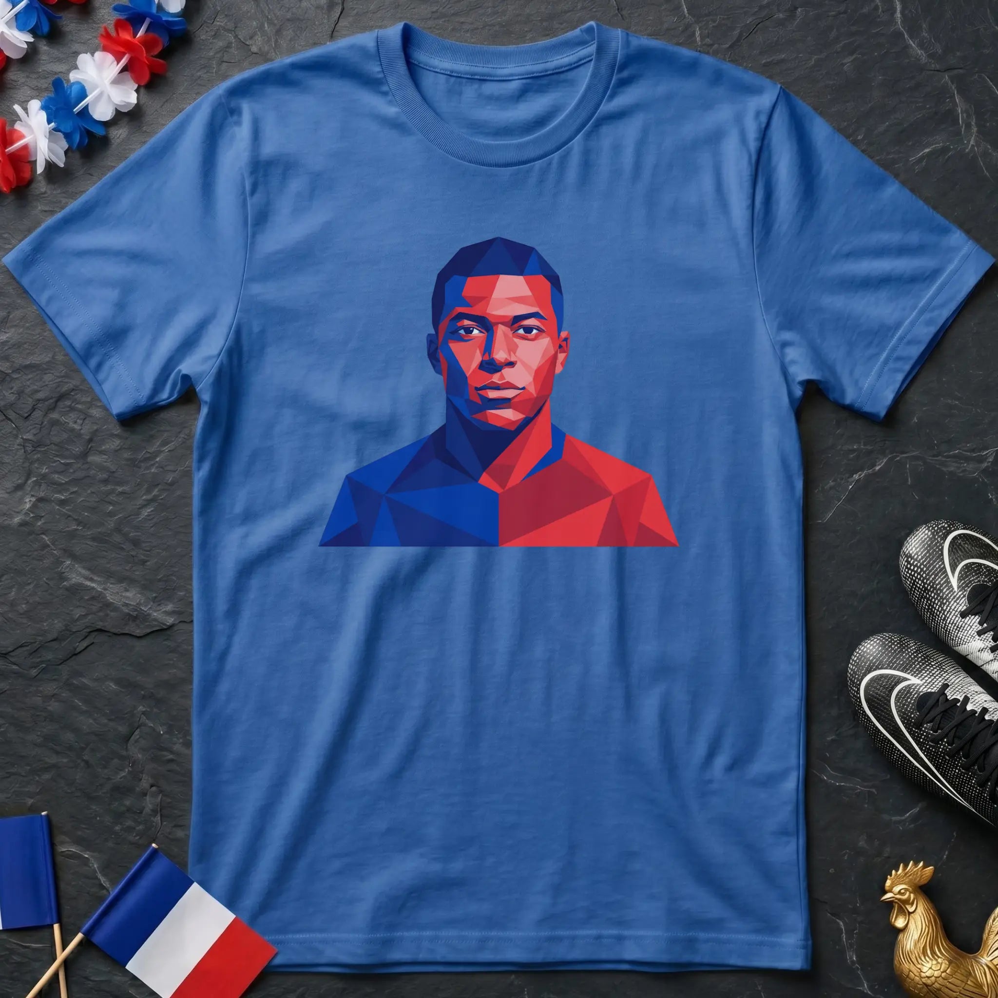 Kylian Mbappé Pop Art Style T-Shirt Coupe du Monde