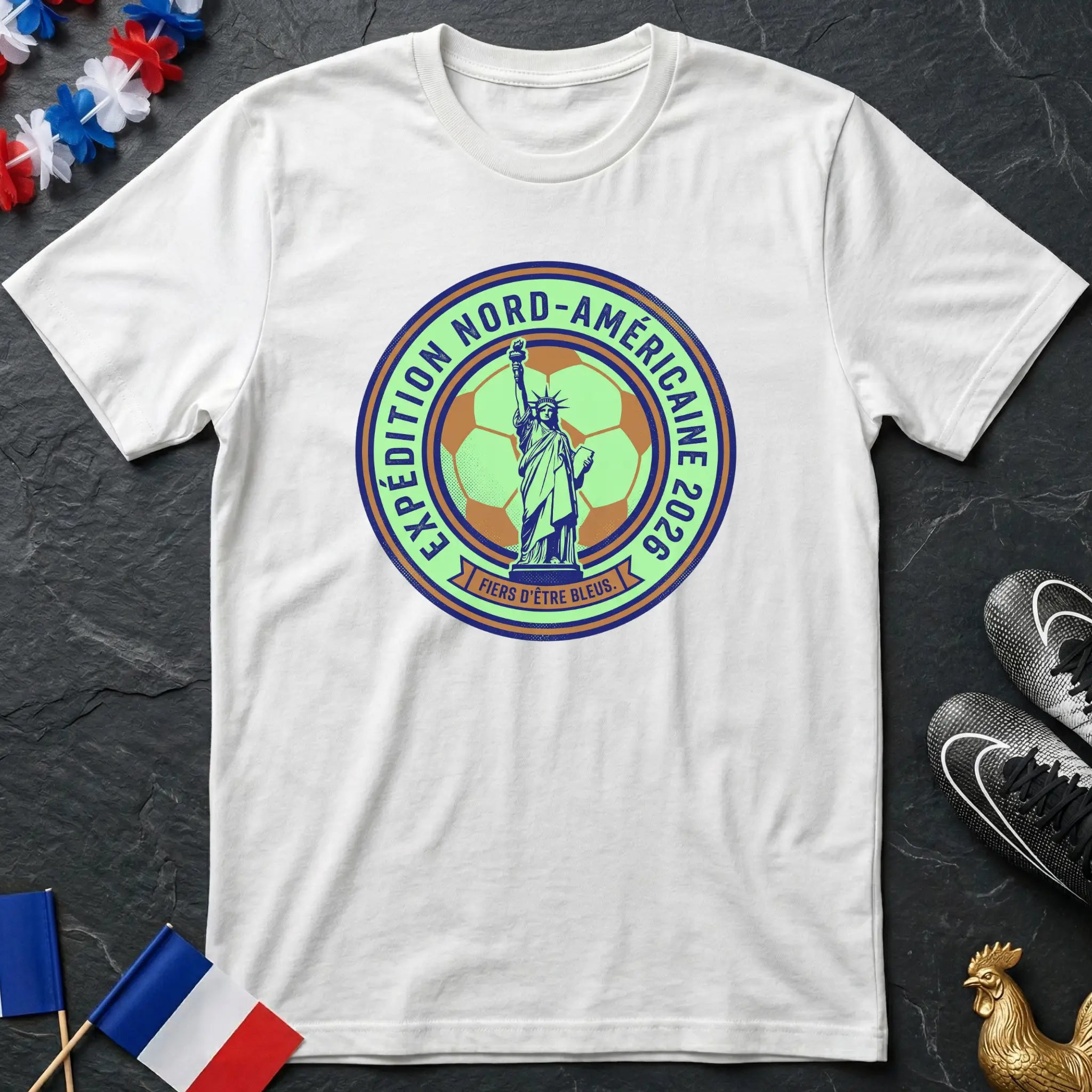 Badge Expédition Nord-Américaine 2026 T-Shirt Coupe du Monde