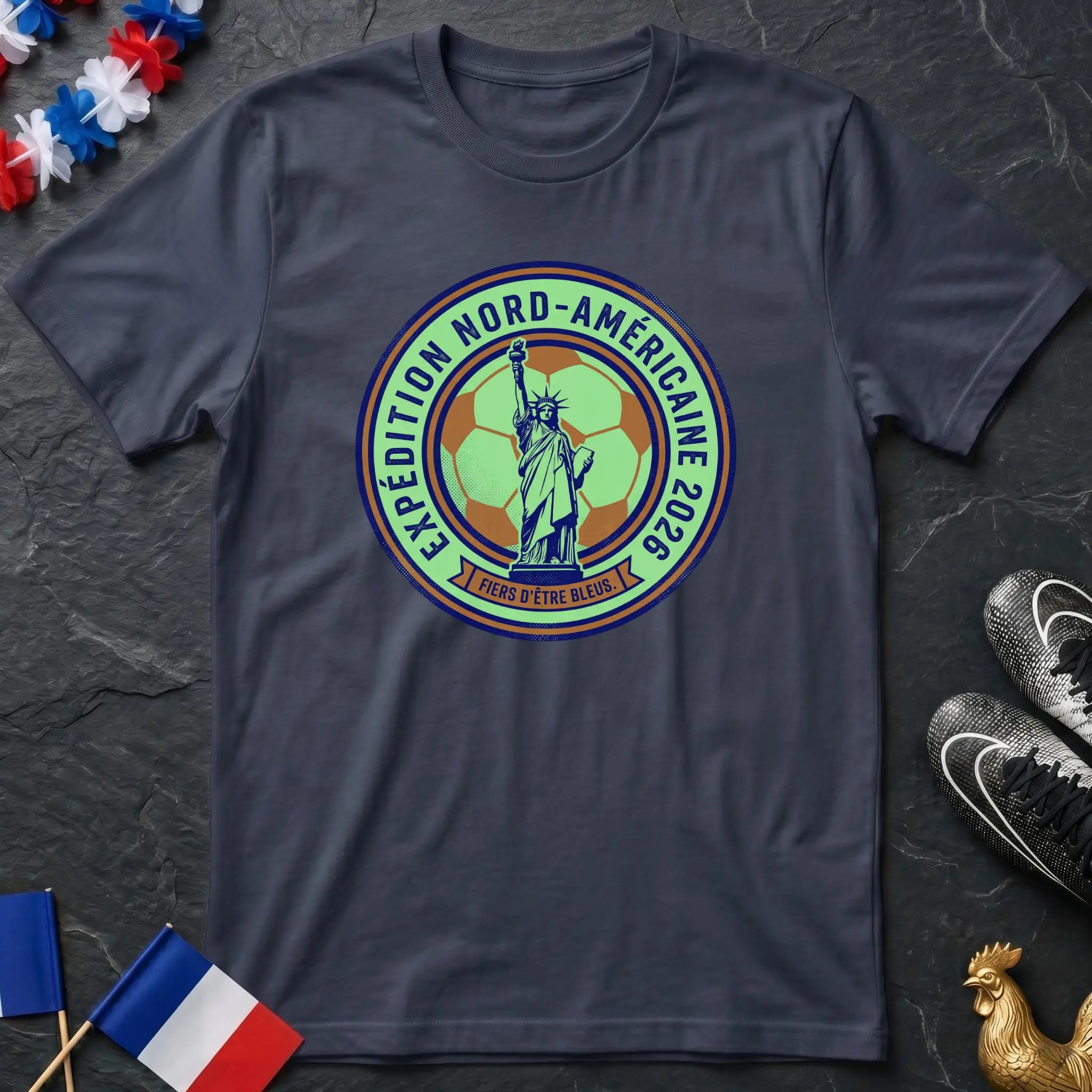 Badge Expédition Nord-Américaine 2026 T-Shirt Coupe du Monde